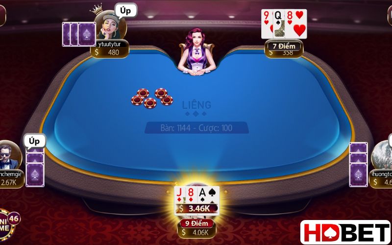 Hướng dẫn cách tính điểm trong game bài Liêng