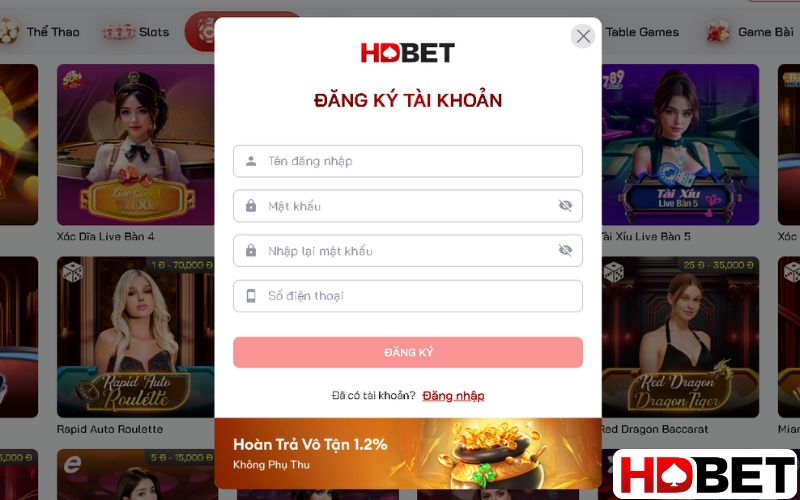 Hướng dẫn tham gia cá cược tại HDBET