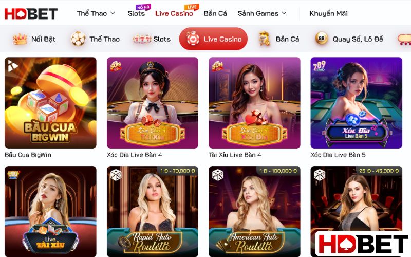 Live casino dealer nhận thưởng hấp dẫn